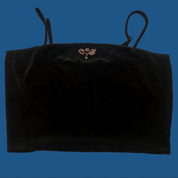 ❌SOLD❌Plus Size Heart Cropped Cami - Picture 2 of 2